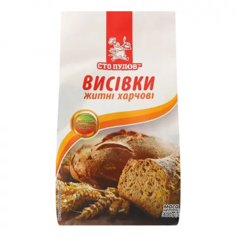 Висівки Сто пудів 300 г житні