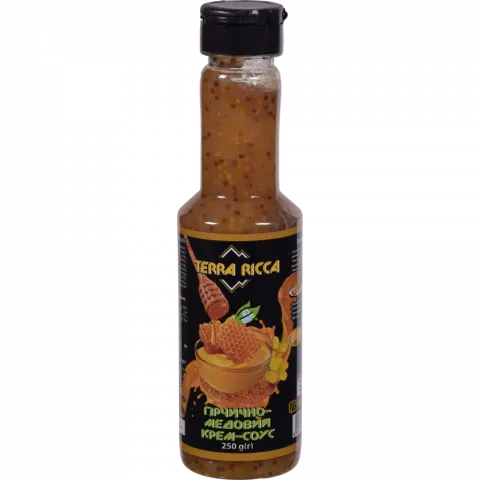 Крем-соус Terra Ricca 250 мл Гірчично-медовий