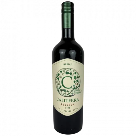 Вино CALITERRA Res 0,75л Мерло сух. черв. 13,5 (Чилі)