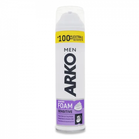 Піна д/гоління Arko 200 мл Sensitive