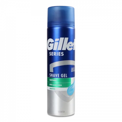 Гель д/гоління Gillette 200 мл SERIES Sensitive Skin