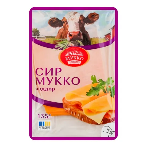 Сир Мукко 135 г Чеддер