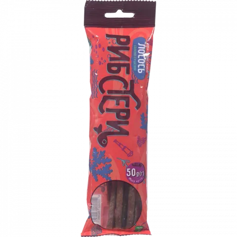 Лосось соломка Рибстер 50 г сол-суш.