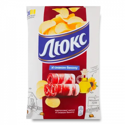 Чипси Люкс 125/133 г бекон