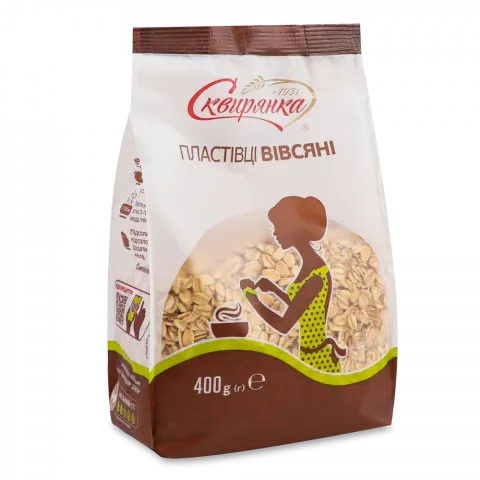 Пластівці Сквирянка 400 г вівсяні