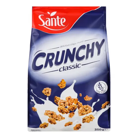Сухий сніданок Санте Кранчі 350 г натуральні (Польща) И228