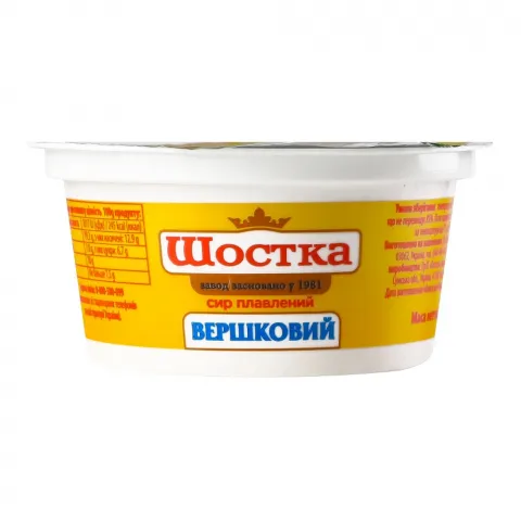 Сир плавл. Шостка 150 г Вершковий