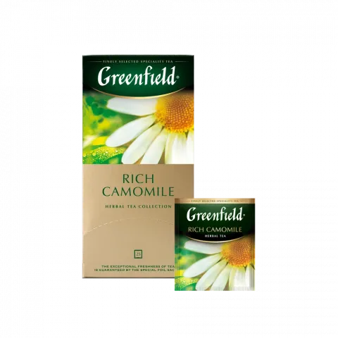 Чай Грінфілд 25 шт. Річ Камомайл