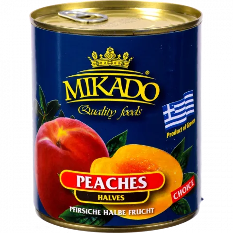 Конс Персик Микадо 825 г з/б (Греція)