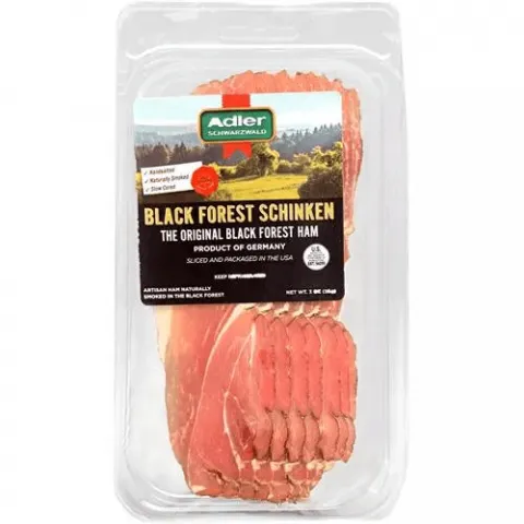 Шинка Adler Black Forest 350г вакуум (Німеччина)