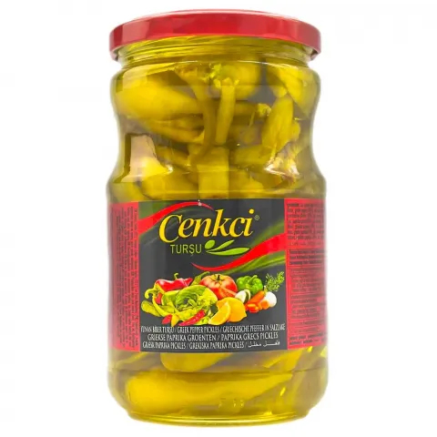 Перець Cenkci 650 г маринований грецький И433 (Туреччина)