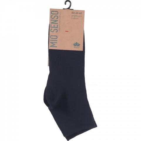 Шкарпетки чол. Mio Senso короткі C201R темно-сині, р. 40-42