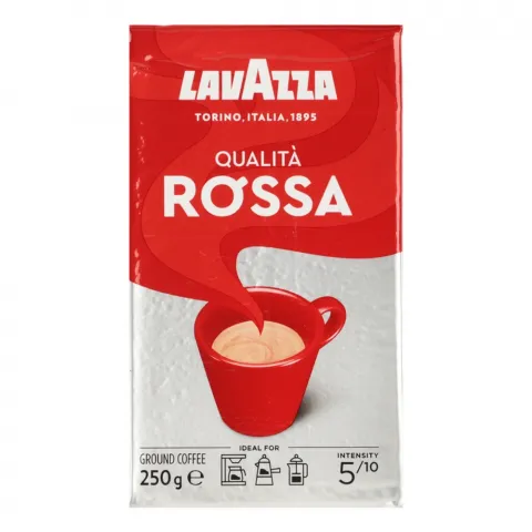 Кава Lavazza 250 г мел. Qualita Rossa (Італія)