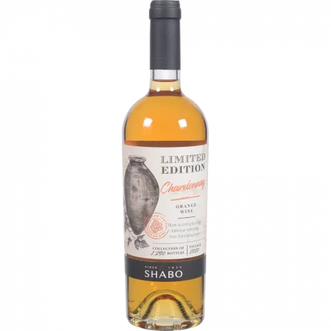 Вино Shabo Limited Edition Шардоне 0,75 л сух. біле по кахет. техн.