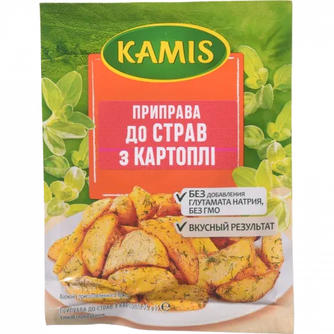 Каміс Приправа до страв з картоплі 25 г пак.