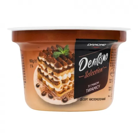 Десерт Данон Деліссімо 180 г стак. Тирамісу
