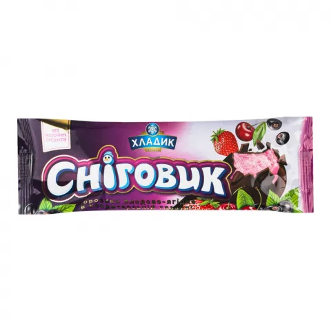 Морозиво Хладік 80 г Сніговик