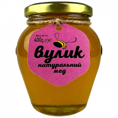 Мед Вулик 400 г скл. Липовий