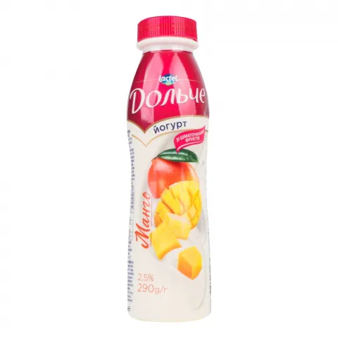 Йогурт Дольче 290 г 2,5 бут. Манго