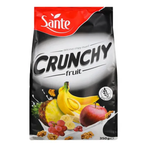 Сухий сніданок Санте Кранчі 350 г з фруктами (Польща) И211