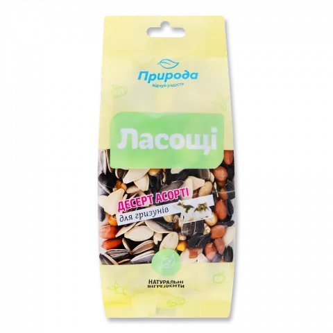 Корм д/гризунів Фієста 100 г Асорті мікс