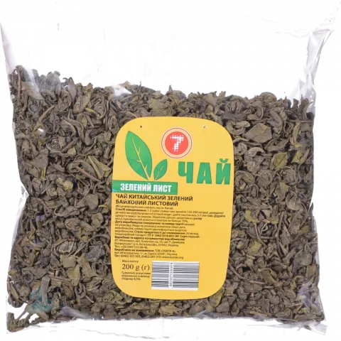 Чай 7` 200 г пак. зелений китайський`