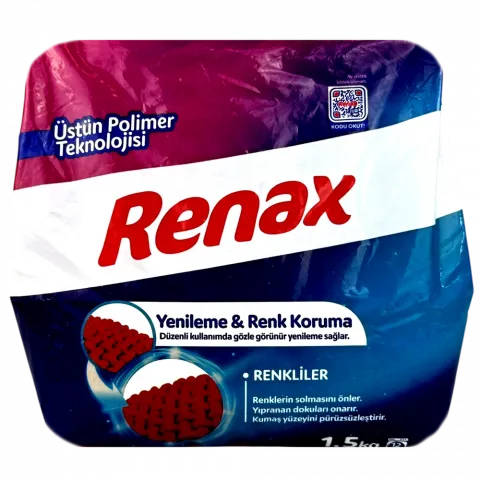 Порошок Renax 1,5 кг д/кол. білиз. И (Тур)