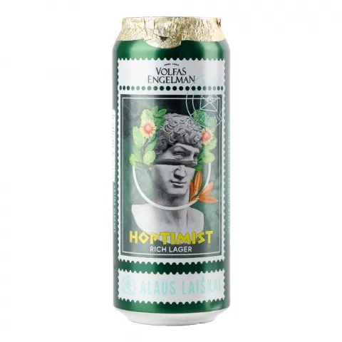 Пиво Volfas Engelman 0,5 л з/б Hoppy Lager