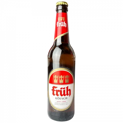 Пиво Fruh Kolsch 0,5л світле 4,8 скл. И314 (Німеччина)