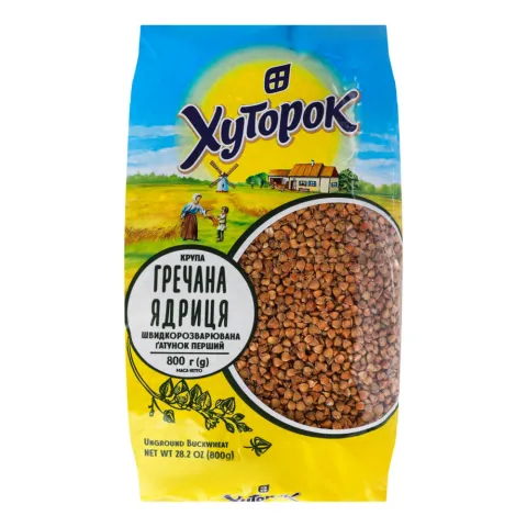 Крупа Хуторок Гречана 800 г