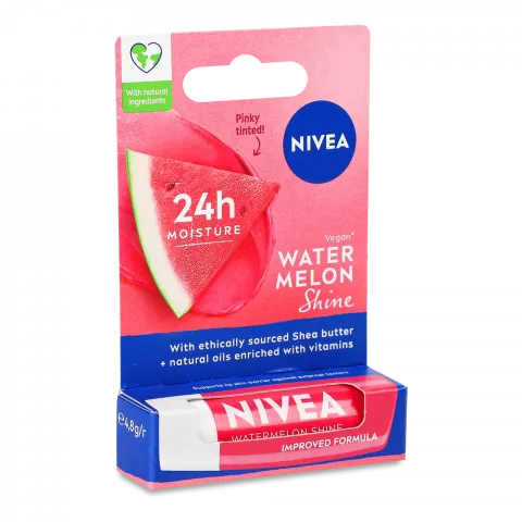 Бальзам д/губ Nivea 4,8 г Кавунове сяйво