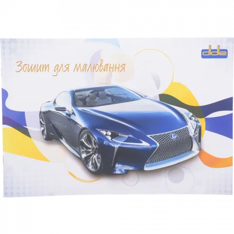 Альбом д/малювання А4 24 арк. скоба Didie