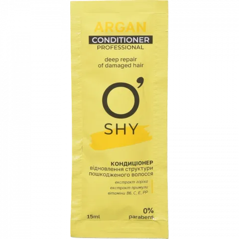 Кондиціонер д/волосся O`Shy 15 мл саше Argan