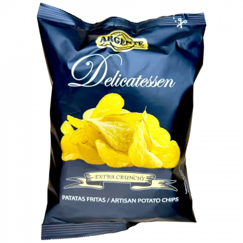 Чипси картопл.ARGENTE DELICATESS з сіллю 40г И102(Іспанія)