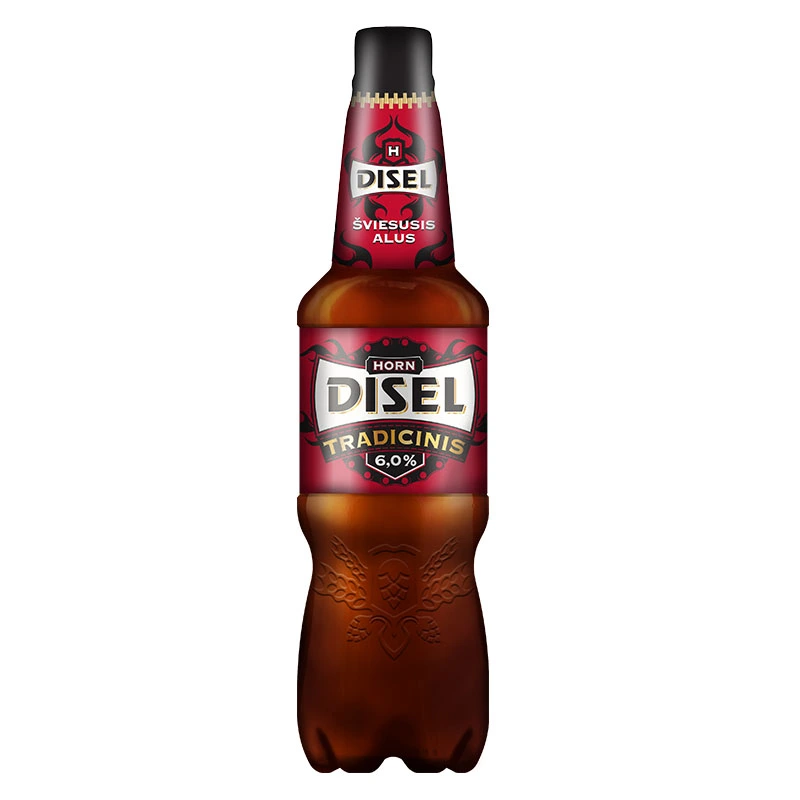 Пиво светлое Traditional Horn Disel, 1 л