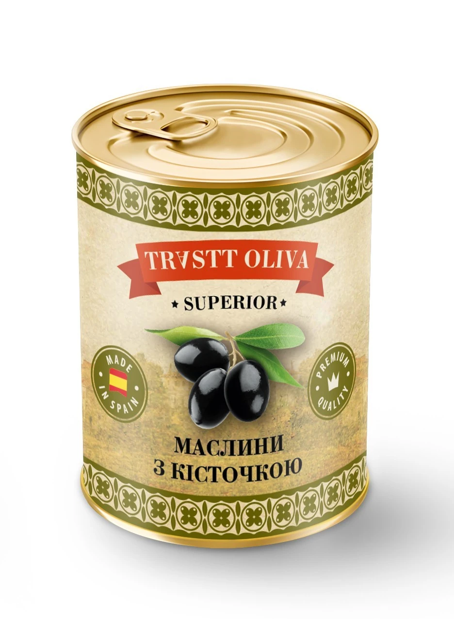 Маслины с косточкой TRVSTT, 280г