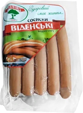 Сосиски в/с Венские вакуум Килия