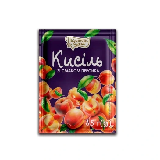 Кисель со вкусом персика Пікантна Кухня, 65 г