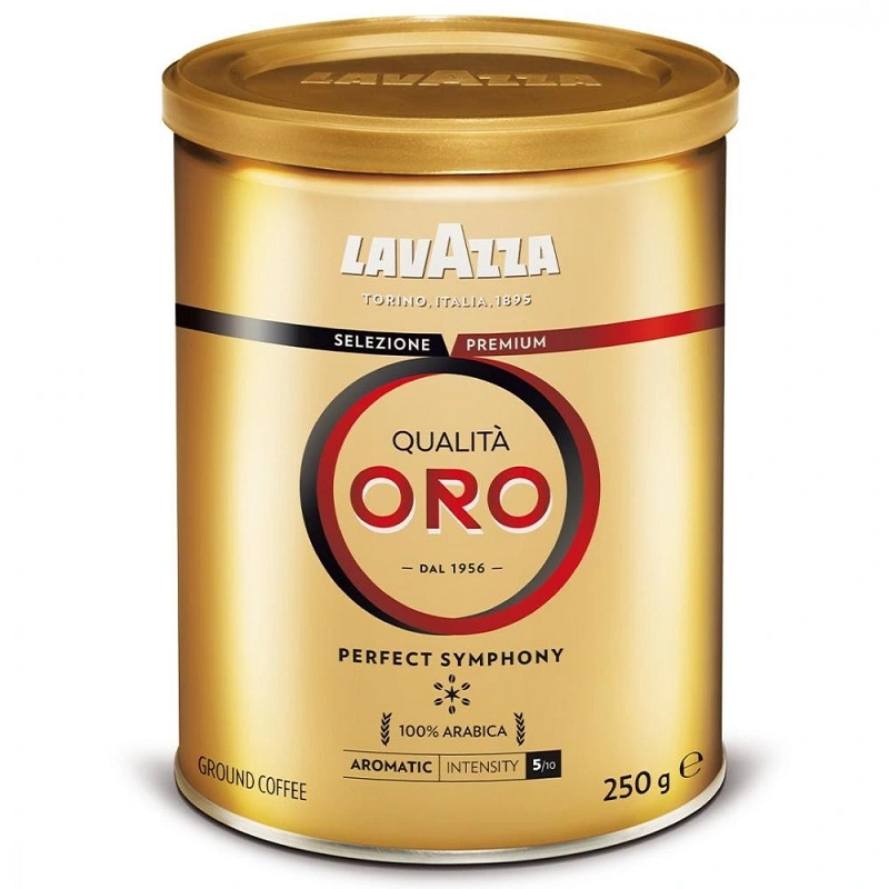 Кофе молотый Qualita Oro ж/б Lavazza, 250 г