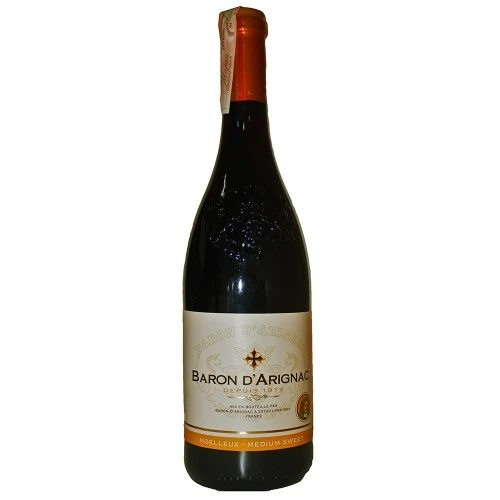 Вино красное полусладкое Rouge Baron d'Arignac, 0.75 л