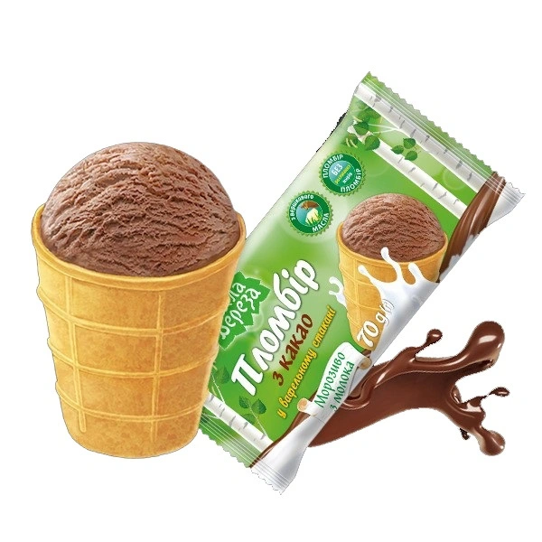Мороженое шоколадное в сахарном стакане Біла Береза, 77 г