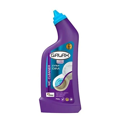 Средство для чистки унитазов Лаванда PowerClean Galax, 700г