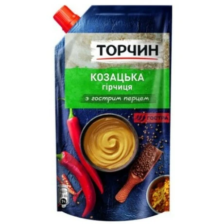 Горчица Казацкая Торчин, 130 г