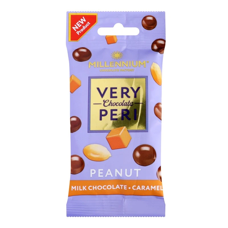 Драже арахис в молочном шоколаде с солёной карамелью Very Peri, 45 г