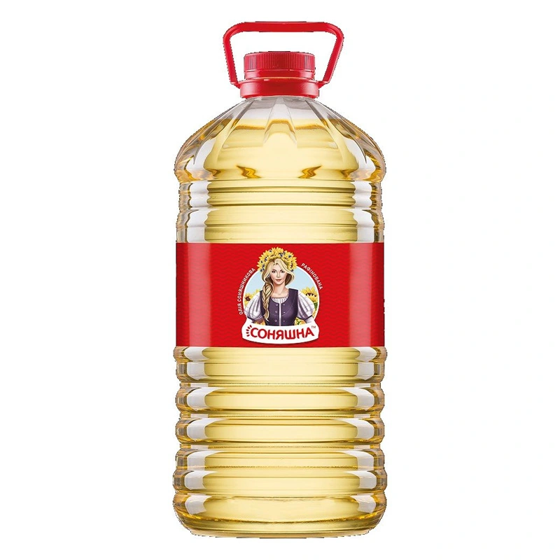 Масло подсолнечное рафинированное Соняшна, 4.3 л