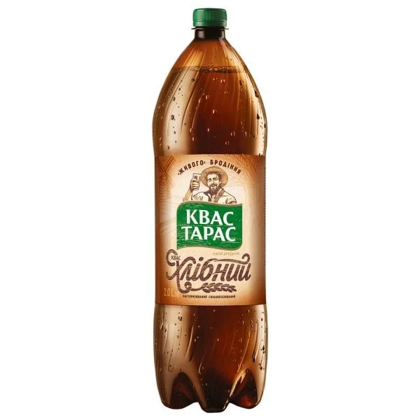 Квас Хлебный Квас Тарас, 2 л