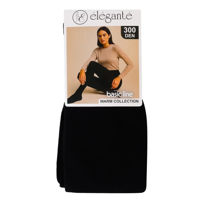 Колготки женские El basic line 300 р.3, Nero