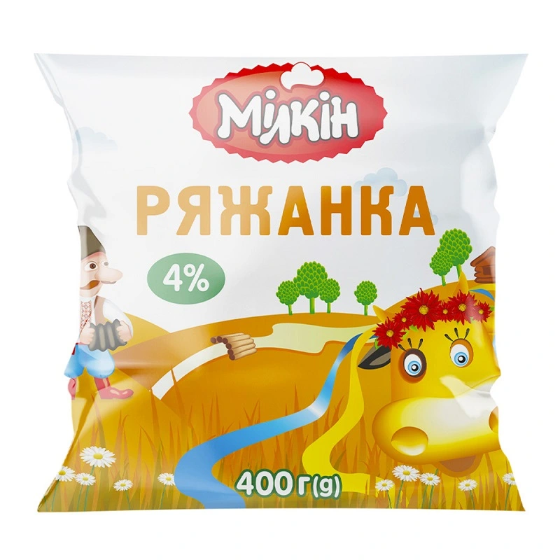 Ряженка 4% Milkin, 400 г
