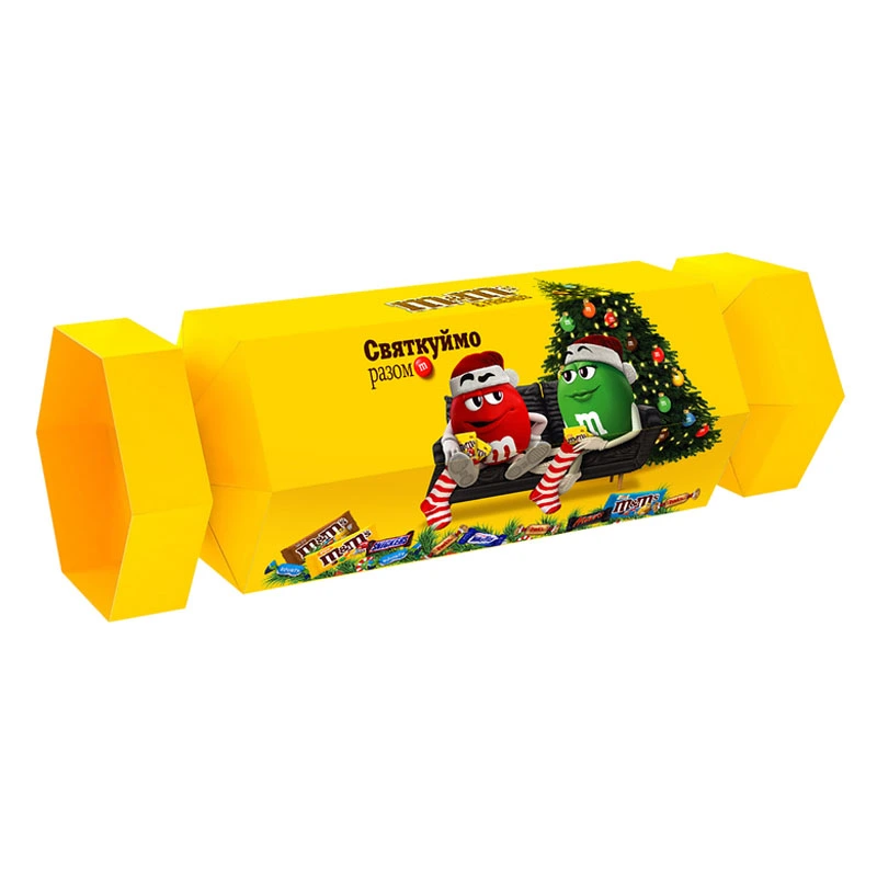 Новогодний подарок Новогодняя конфета M&amp;M&#039;s&amp;Friends, 227.5 г