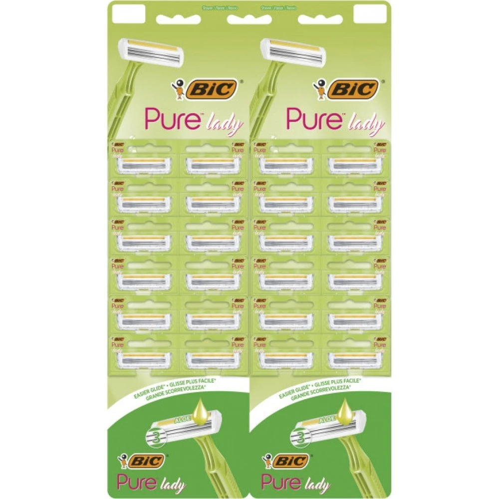 Станок для бритья Pure Lady Bic, 24 шт